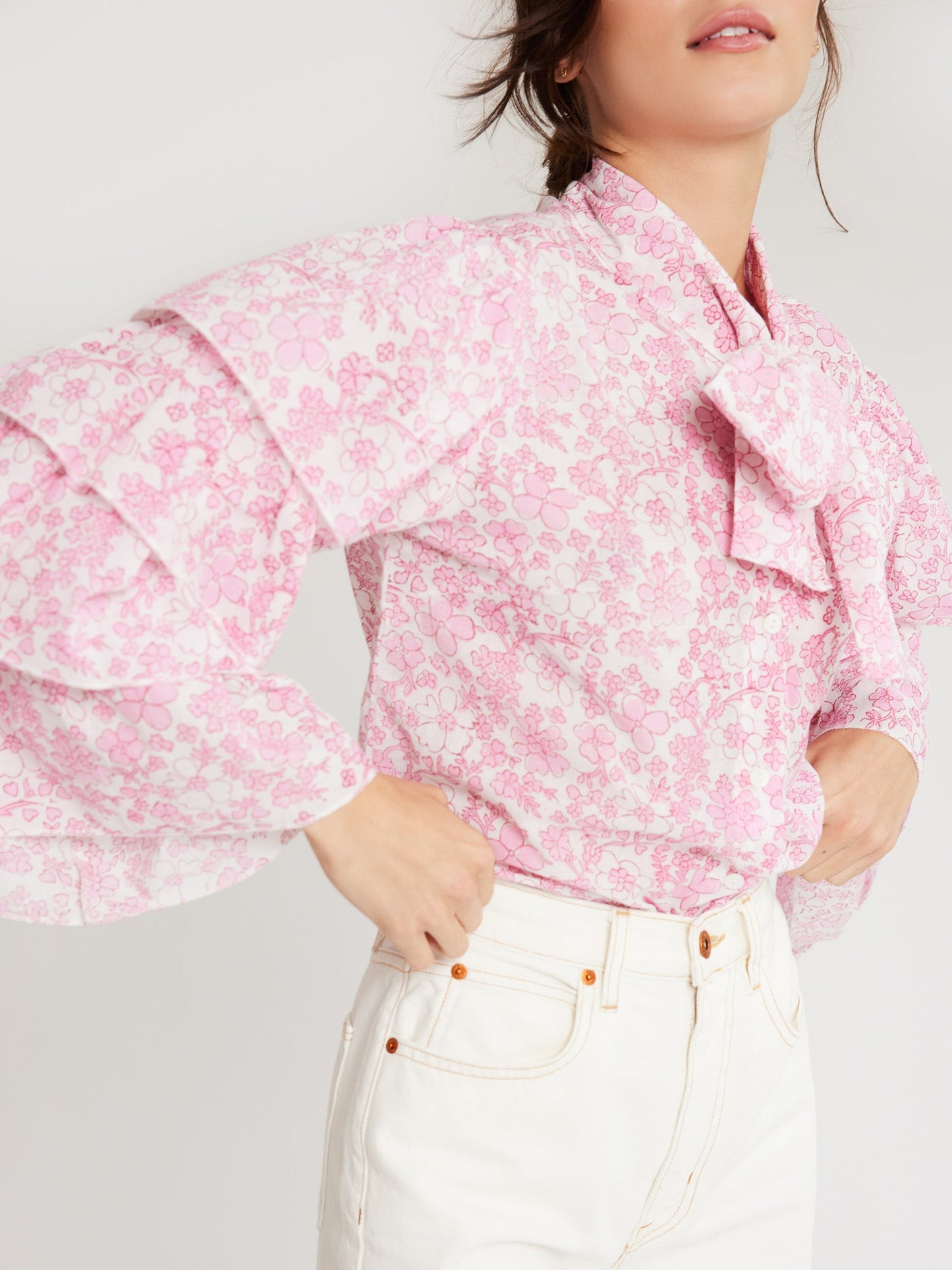 Fifi Top in Jaipur Floral